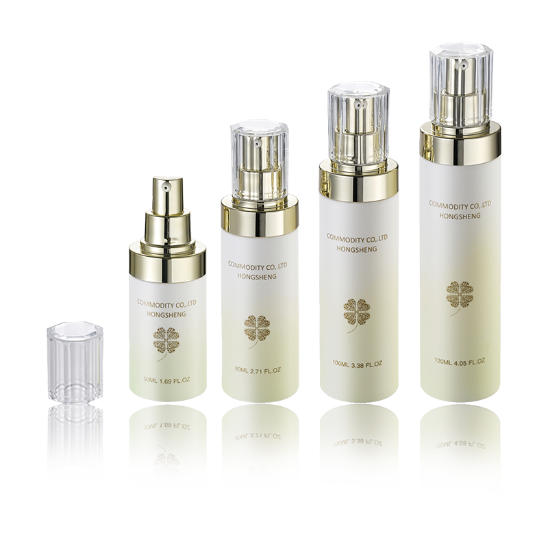 50ML-120ML Sentuhan sensitif terhadap cahaya Botol Pengap-HS-017F