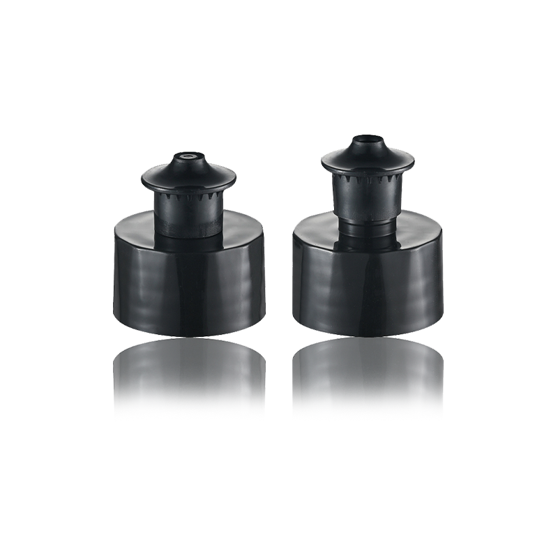 Tutup/Cap Pipefish Kosmetik Hitam Matte-HY-CP-12