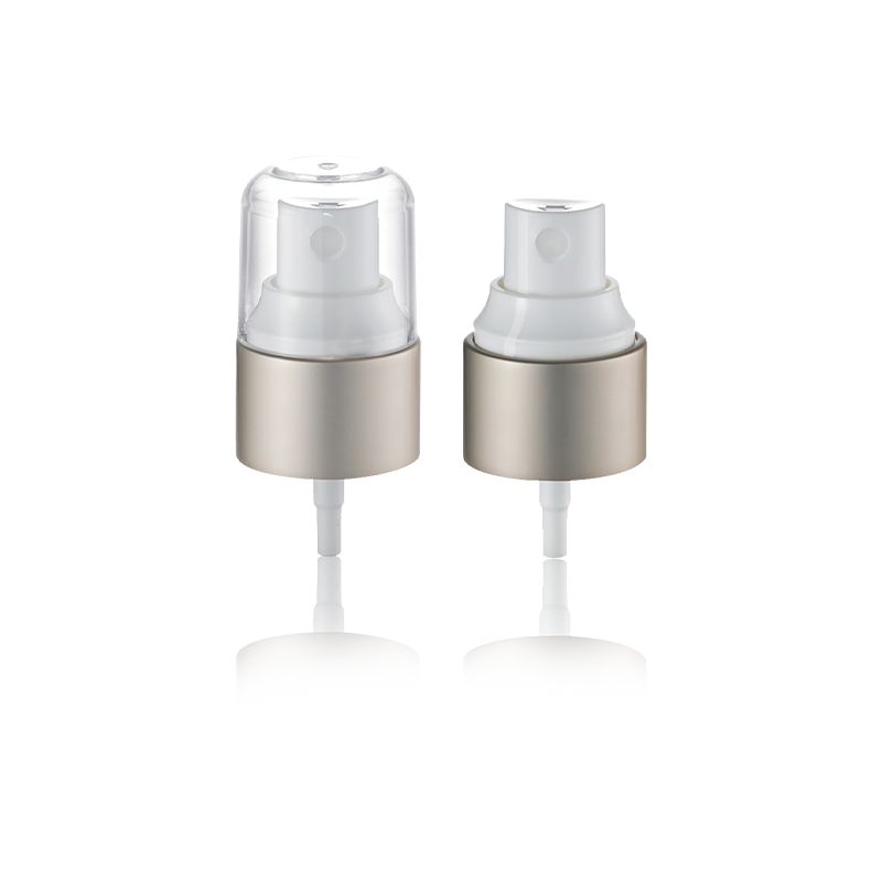 HY24A-13 lotion kosmetik/pompa semprot 24/410 tutup setengah aluminium listrik 0,25cc untuk botol