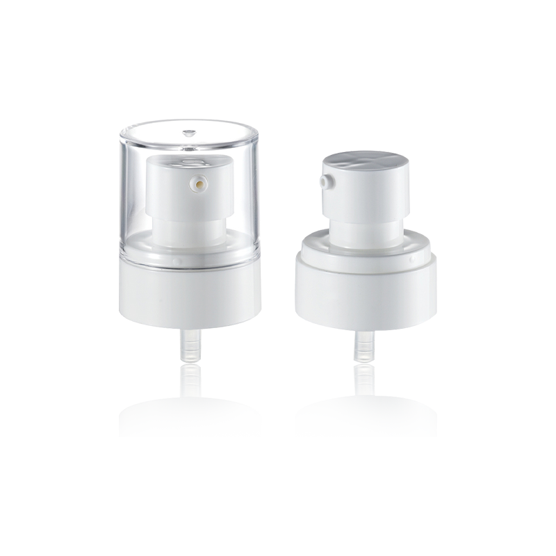 HY24A-34 UPG kosmetik pp atau sebagai lotion warna putih/pompa semprot 24/410 setengah tutup 0,25cc